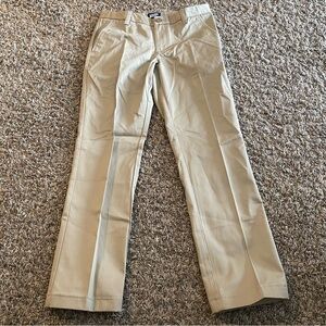 Lands End Girls Size 14 Khaki Chino Pants